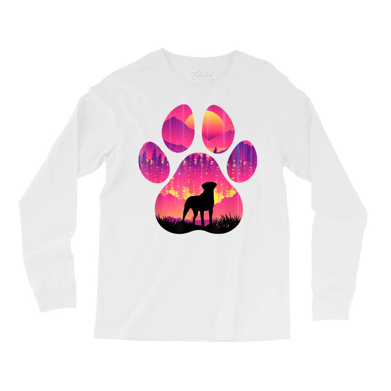 Valley Bulldog Paw Mom Dad Dog Lover Women Men T Shirt Long Sleeve Shirts | Artistshot