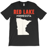 Red Lake Minnesota Usa State America Travel Minnesotan T Shirt T-shirt | Artistshot