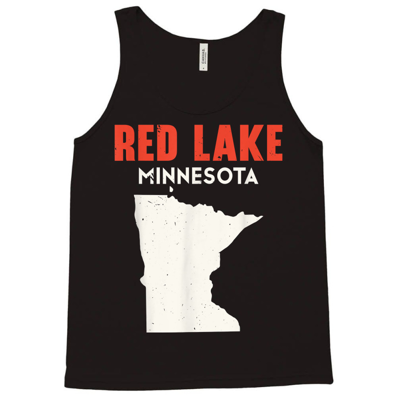 Red Lake Minnesota Usa State America Travel Minnesotan T Shirt Tank Top | Artistshot