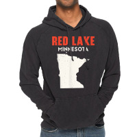 Red Lake Minnesota Usa State America Travel Minnesotan T Shirt Vintage Hoodie | Artistshot