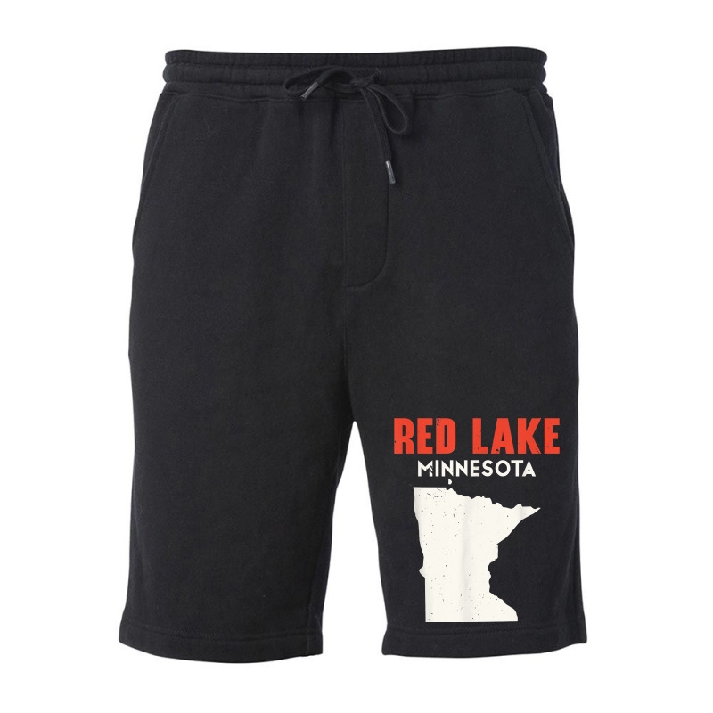 Red Lake Minnesota Usa State America Travel Minnesotan T Shirt Fleece Short | Artistshot