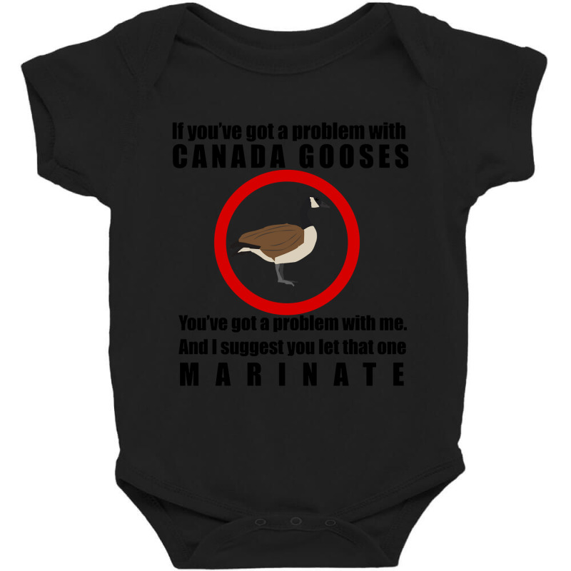 Canada Gooses. Letterkenny Baby Bodysuit by Min06 | Artistshot