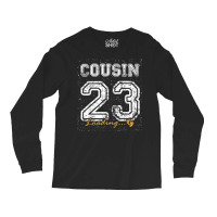 Vintage Cousin Est 2023 Loading Funny New Cousin T Shirt Long Sleeve Shirts | Artistshot