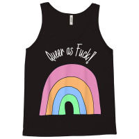 Queer As Fuck Queer Af Lgbtq Funny Pride Tank Top | Artistshot