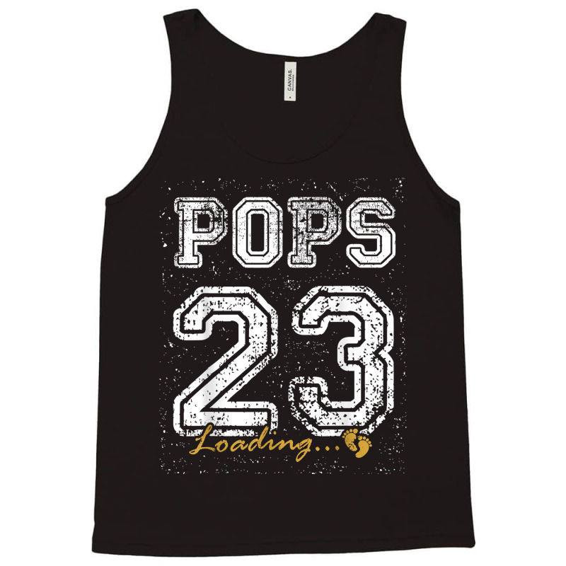 Vintage Pops Est 2023 Loading Funny New Pops T Shirt Tank Top | Artistshot