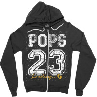 Vintage Pops Est 2023 Loading Funny New Pops T Shirt Zipper Hoodie | Artistshot