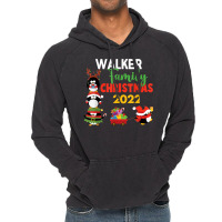 Walker Family Name Gift   Walker Family Christmas T Shirt Vintage Hoodie | Artistshot