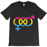 Queer Pansexual Symbol Lgbtq Lgbt Pride Parade Rainbow Shirt T-shirt | Artistshot