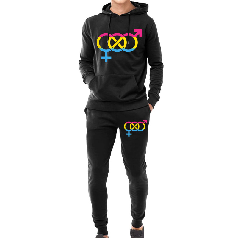 Queer Pansexual Symbol Lgbtq Lgbt Pride Parade Rainbow Shirt Hoodie & Jogger Set | Artistshot