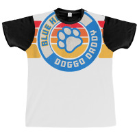 Retro Blue Heeler Doggo Daddy 80s Vintage Dog Dad T Shirt Graphic T-shirt | Artistshot