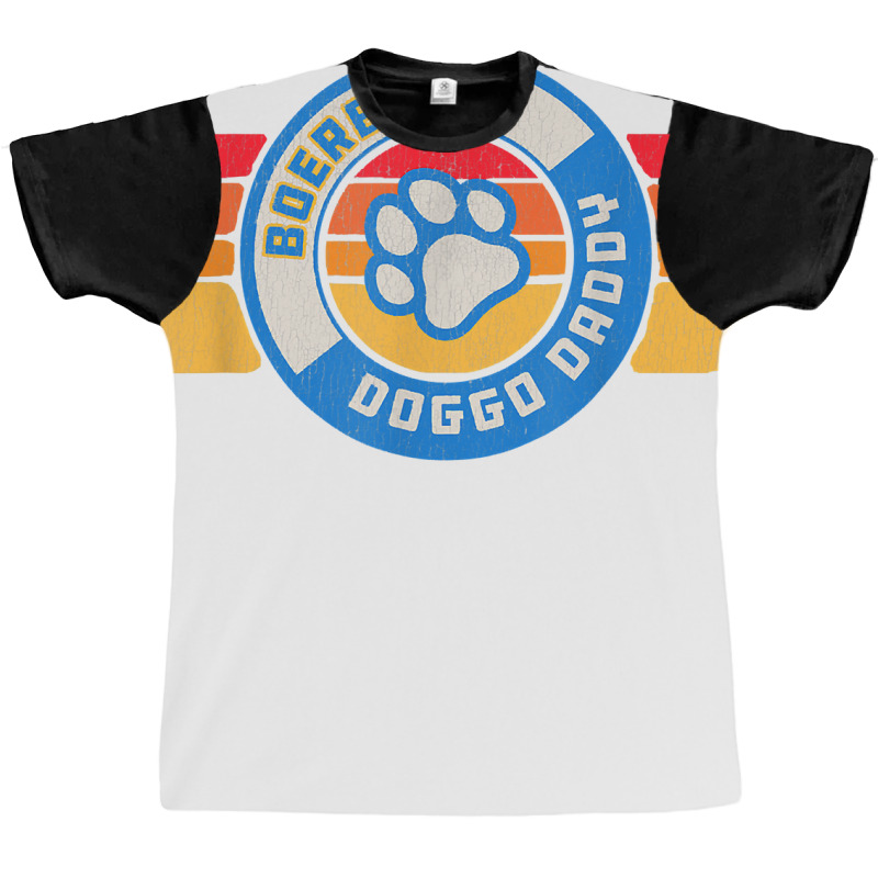 Retro Boerboel Doggo Daddy 80s Vintage Dog Dad T Shirt Graphic T-shirt | Artistshot