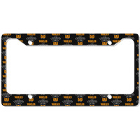 Yodeler By Day Worlds Best Dad By Night Father's Day Gift License Plate Frame | Artistshot