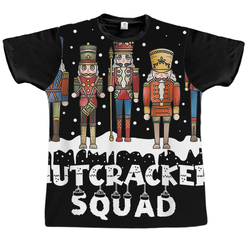 Retro Nutcracker Squad Ballet Dance Matching Family Xmas Pjs T Shirt Graphic T-shirt | Artistshot