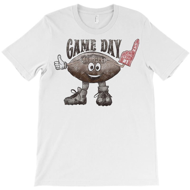 Retro Western Game Day Football Sport Lover Vintage T Shirt T-shirt | Artistshot