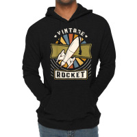 Rocket Vintage Classic Retro Love T Shirt Lightweight Hoodie | Artistshot