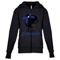 Catracha Girl Honduran Mujer Hondure??a Flag Youth Zipper Hoodie | Artistshot