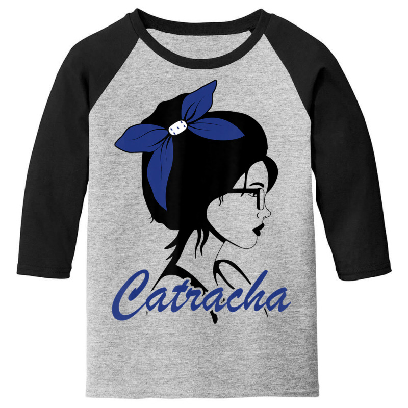 Catracha Girl Honduran Mujer Hondure??a Flag Youth 3/4 Sleeve by Min05 | Artistshot