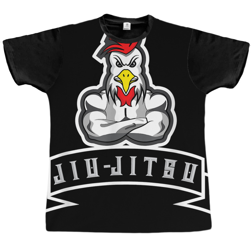 Strong Rooster Brazilian Jiu Jitsu Bjj Martial Arts Fighter T Shirt Graphic T-shirt by toraprqwfg | Artistshot