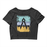 Architect Engineer Vintage Retro Compass Crop Top | Artistshot