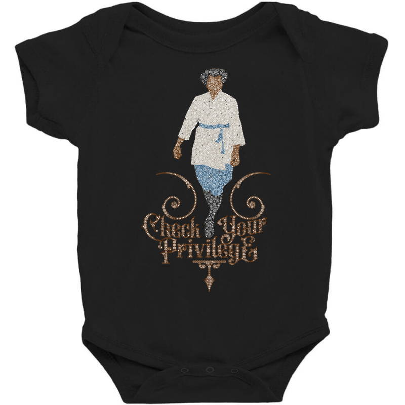 Check Your Privilege Circle Design Baby Bodysuit by Koenig Bridget | Artistshot