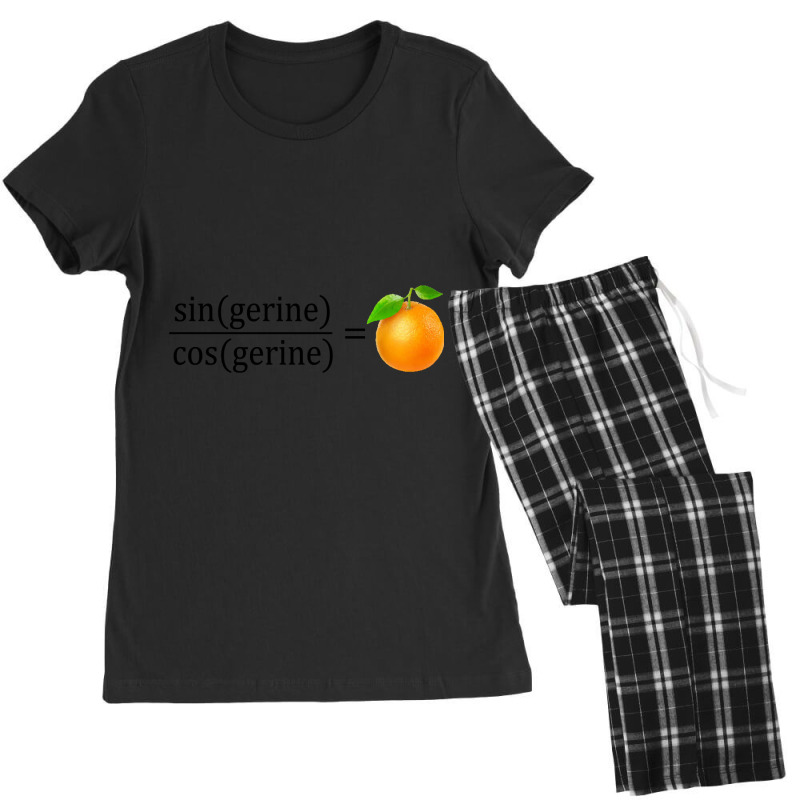 Tan(gerine) Math Women's Pajamas Set by rastyrocl | Artistshot