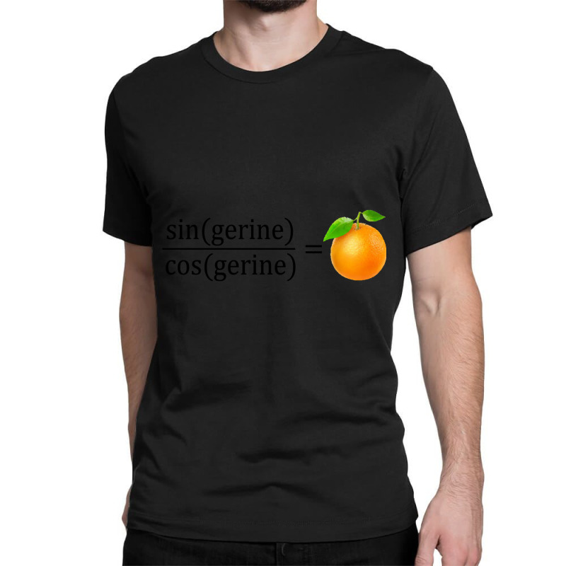 Tan(gerine) Math Classic T-shirt by rastyrocl | Artistshot