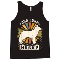 Siberian Husky Vintage Classic Retro Dog Lover T Shirt Tank Top | Artistshot