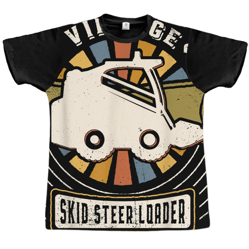 Skid Steer Loader Vintage Classic Retro Love T Shirt Graphic T-shirt | Artistshot