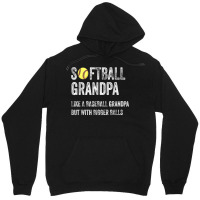 Softball Grandpa Like A Baseball Grandpa With Bigger Balls T Shirt Unisex Hoodie | Artistshot