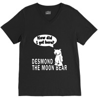 Desmond The Moon Bear V-neck Tee | Artistshot