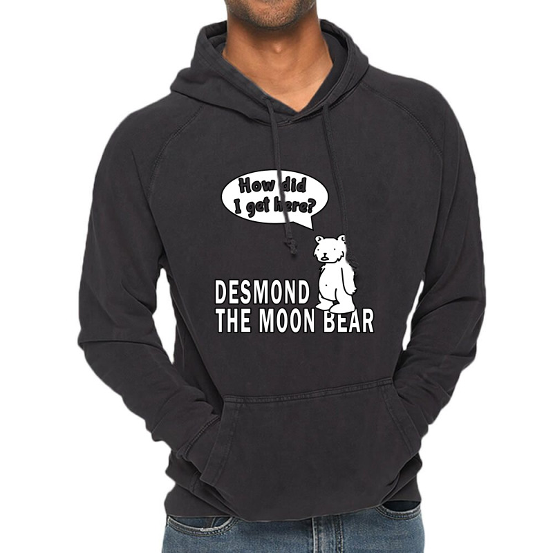 Desmond The Moon Bear Vintage Hoodie | Artistshot