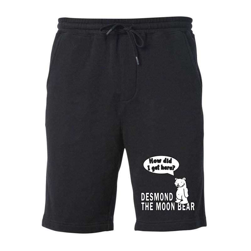 Desmond The Moon Bear Fleece Short | Artistshot