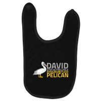 Disgruntled Pelican Baby Bibs | Artistshot