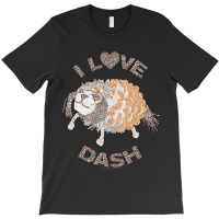 I Love Dash Enola Holmes Pinecone Pet, Dash Circle Design T-shirt | Artistshot