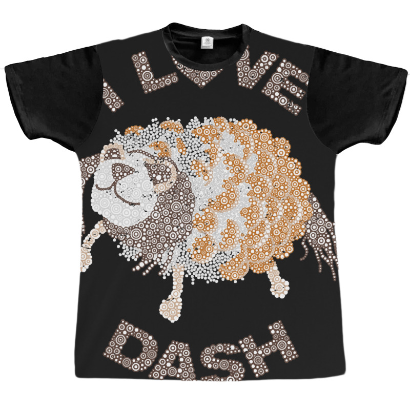 I Love Dash Enola Holmes Pinecone Pet, Dash Circle Design Graphic T-shirt | Artistshot