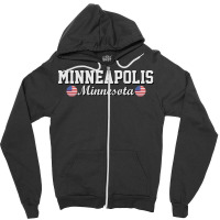 Minneapolis Minnesota Zipper Hoodie | Artistshot