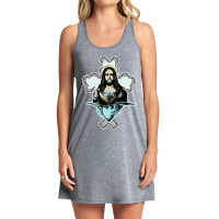 Jesus Christ Of The Winged Heart Tank Dress | Artistshot