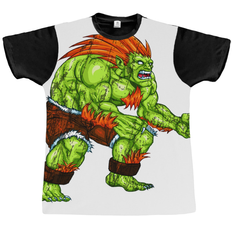 Blanka Graphic T-shirt by rogxever | Artistshot