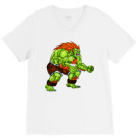 Blanka V-neck Tee | Artistshot