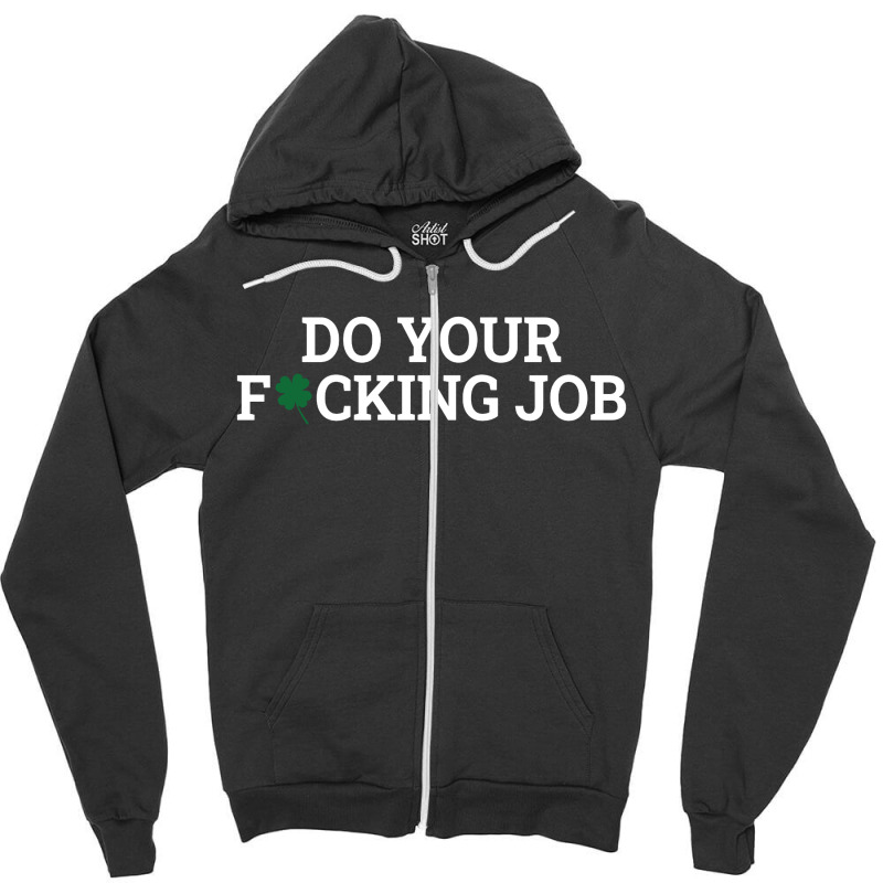 New Fucking Job Vintage Zipper Hoodie | Artistshot