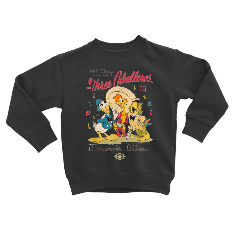 The Three Caballeros Toddler Sweatshirt by Judy D Fogel | Artistshot