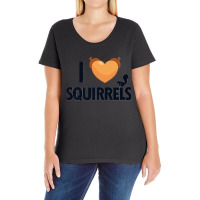 I Love Squirrels Eastern Gray Japanese Fox Squirrel Premium Ladies Curvy T-shirt | Artistshot