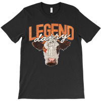 Legend Dairy Apparel Funny Cow Milker Legendairy Cow Pun T-shirt | Artistshot