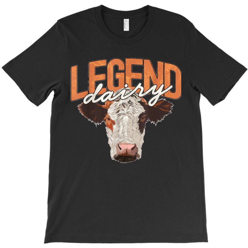 Legend Dairy Apparel Funny Cow Milker Legendairy Cow Pun T-shirt | Artistshot