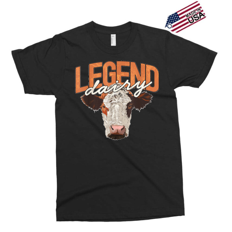 Legend Dairy Apparel Funny Cow Milker Legendairy Cow Pun Exclusive T-shirt | Artistshot