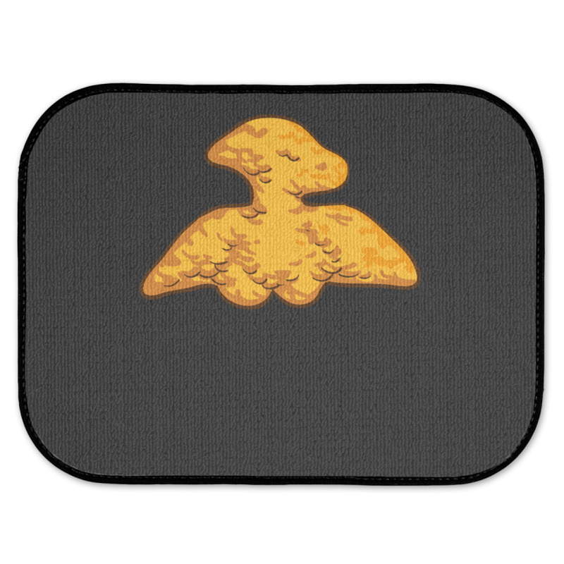 Dino Pterosaur Chicken Nugget Pattern Funny Dino Pterodactyl Rear Car Mat | Artistshot