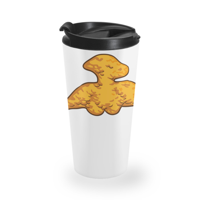 Dino Pterosaur Chicken Nugget Pattern Funny Dino Pterodactyl Travel Mug | Artistshot