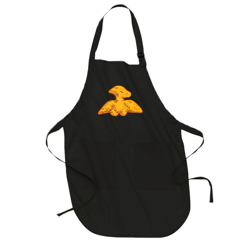 Dino Pterosaur Chicken Nugget Pattern Funny Dino Pterodactyl Full-length Apron | Artistshot