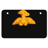 Dino Pterosaur Chicken Nugget Pattern Funny Dino Pterodactyl Atv License Plate | Artistshot