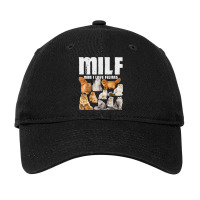 Milf Man I Love Felines Persian Cat Lover Adjustable Cap | Artistshot